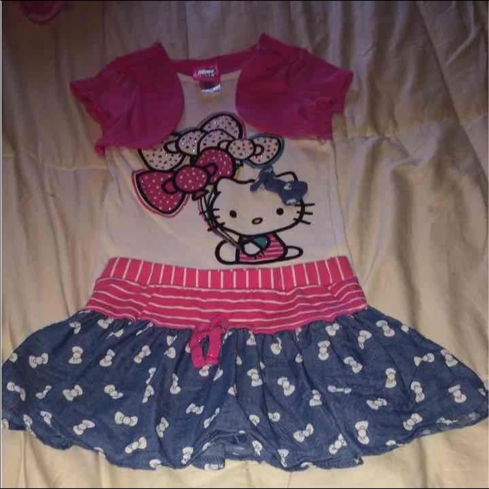 Hello kitty skort set